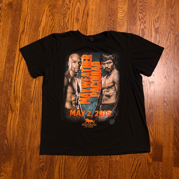 Other - MGM Grand Mayweather Pacquiao Boxing MVP Fight Tee